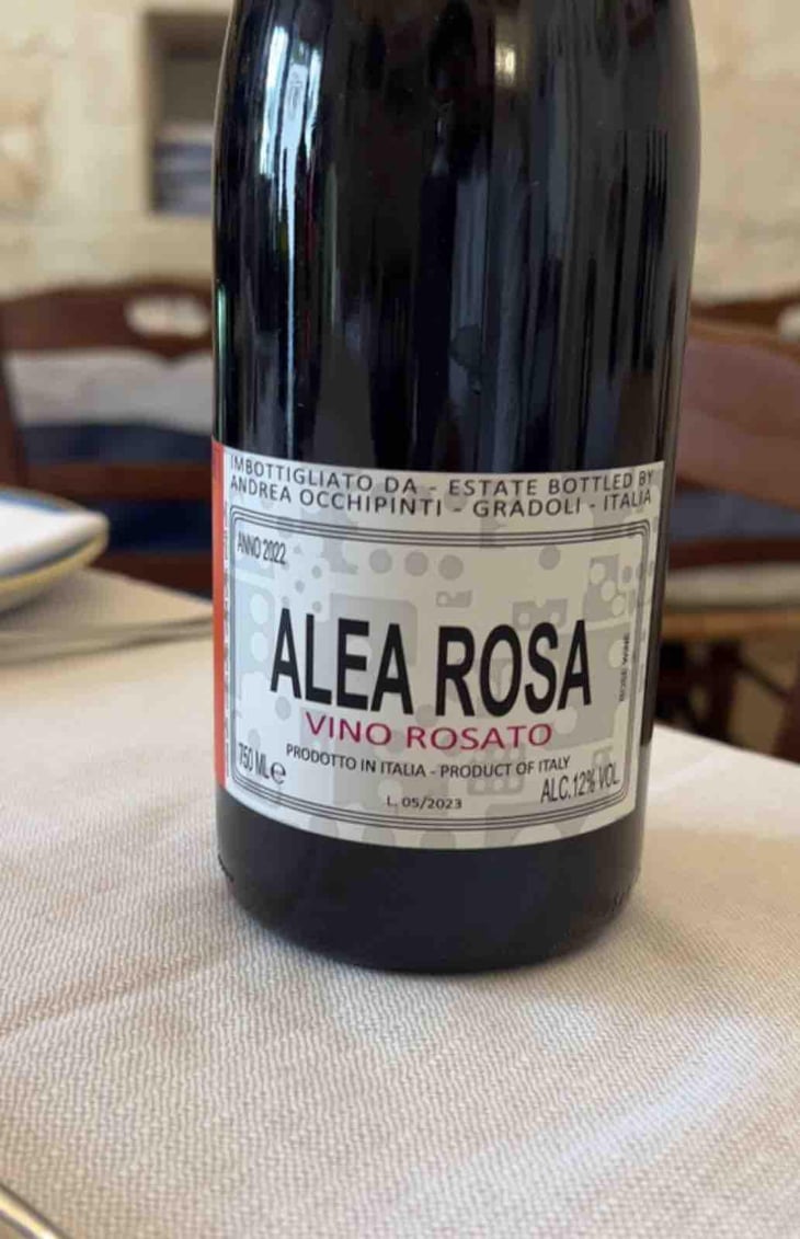Alea Rosa - Azienda Agricola Andrea Occhipinti - Andrea Occhipinti 