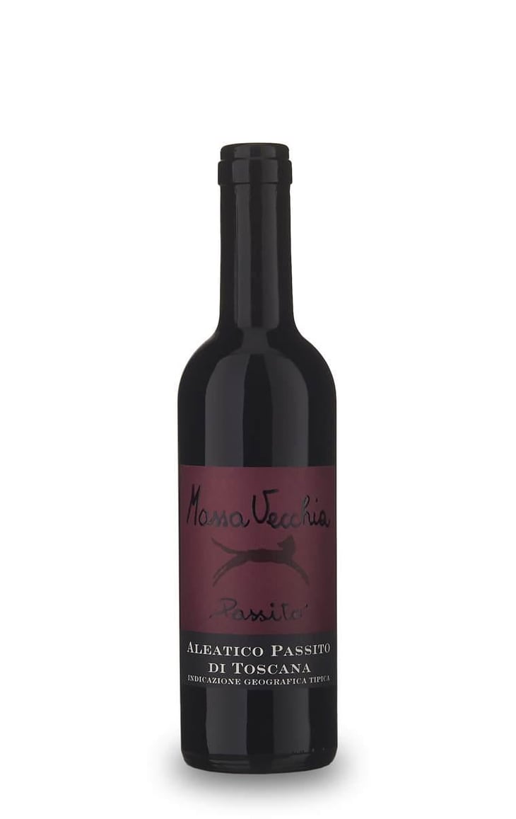 Aleatico Passito 0,375L - Massa Vecchia - Francesca Sfondrini & Fabrizio Niccolaini -2015