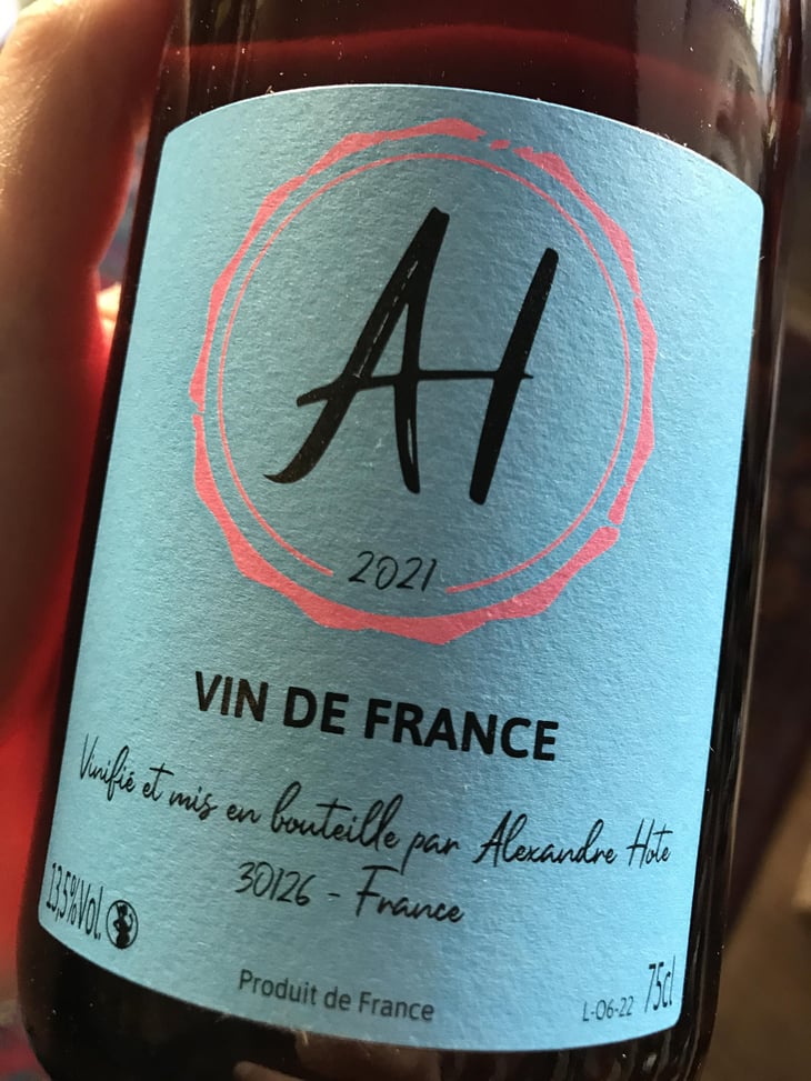AH - Domaine Alexandre Hote - Alexandre Hote 