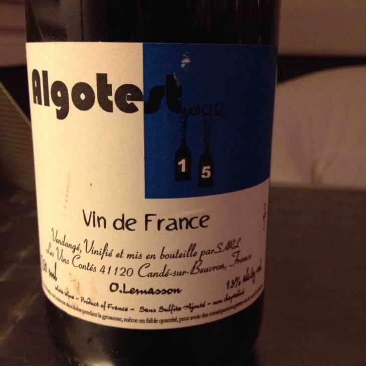 Algotest - Les Vins Contés (CLOSED) - Olivier Lemasson (CLOSED) 