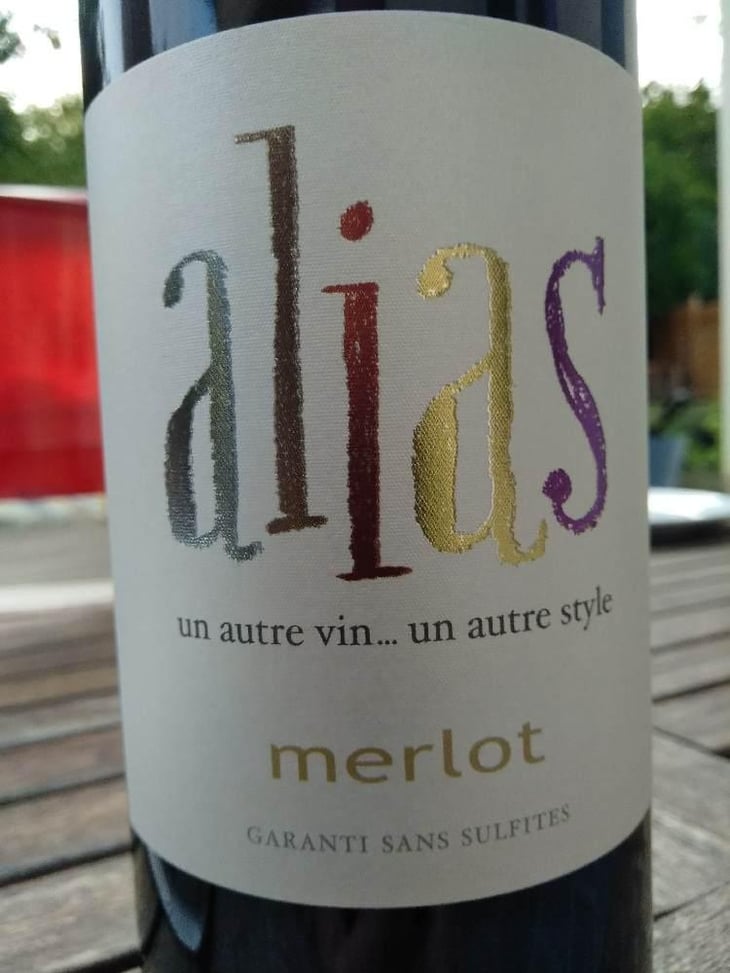 Alias Merlot - Domaine Ampelidae - Frédéric Brochet 