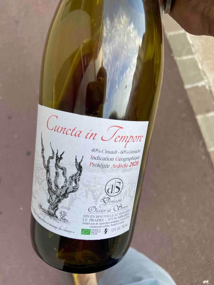Cuncta In Tempore - Le Pradel - Ferme du Pradel - Domaine Olivier de Serres -2020