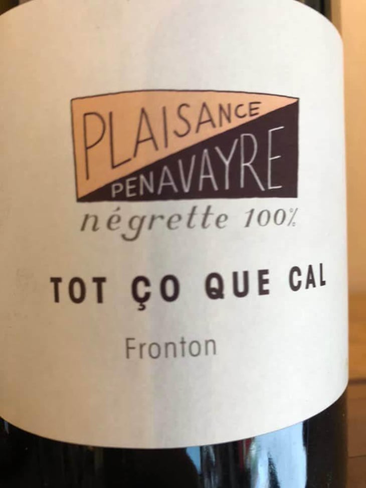 Tot Çò Que Cal - Domaine Plaisance - Penavayre - Louis, Marc et Thibaut Penavayre 