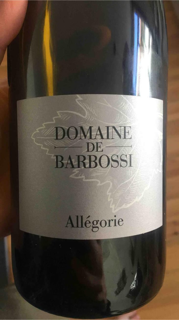 Allegorie - Domaine De Barbossi - Sébastien Munoz 