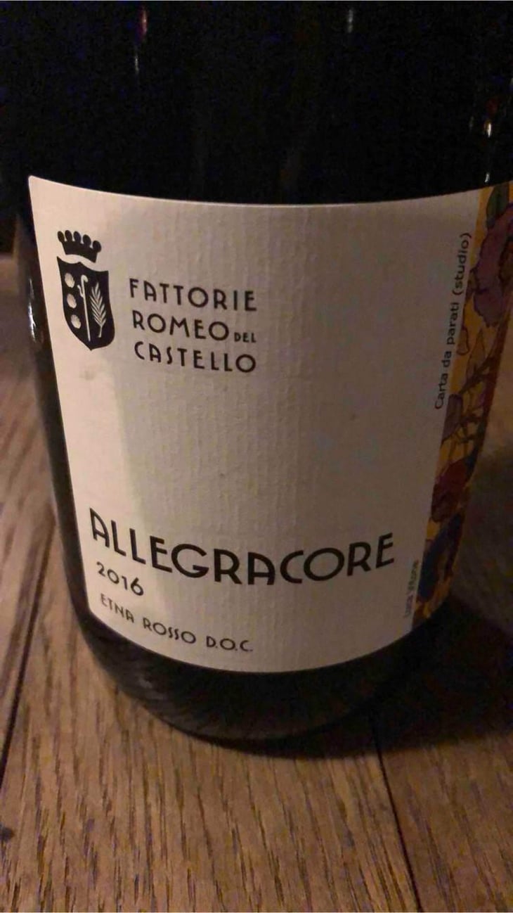 Allegracore - Fattoria Romeo del Castello - Chiara Vigo 