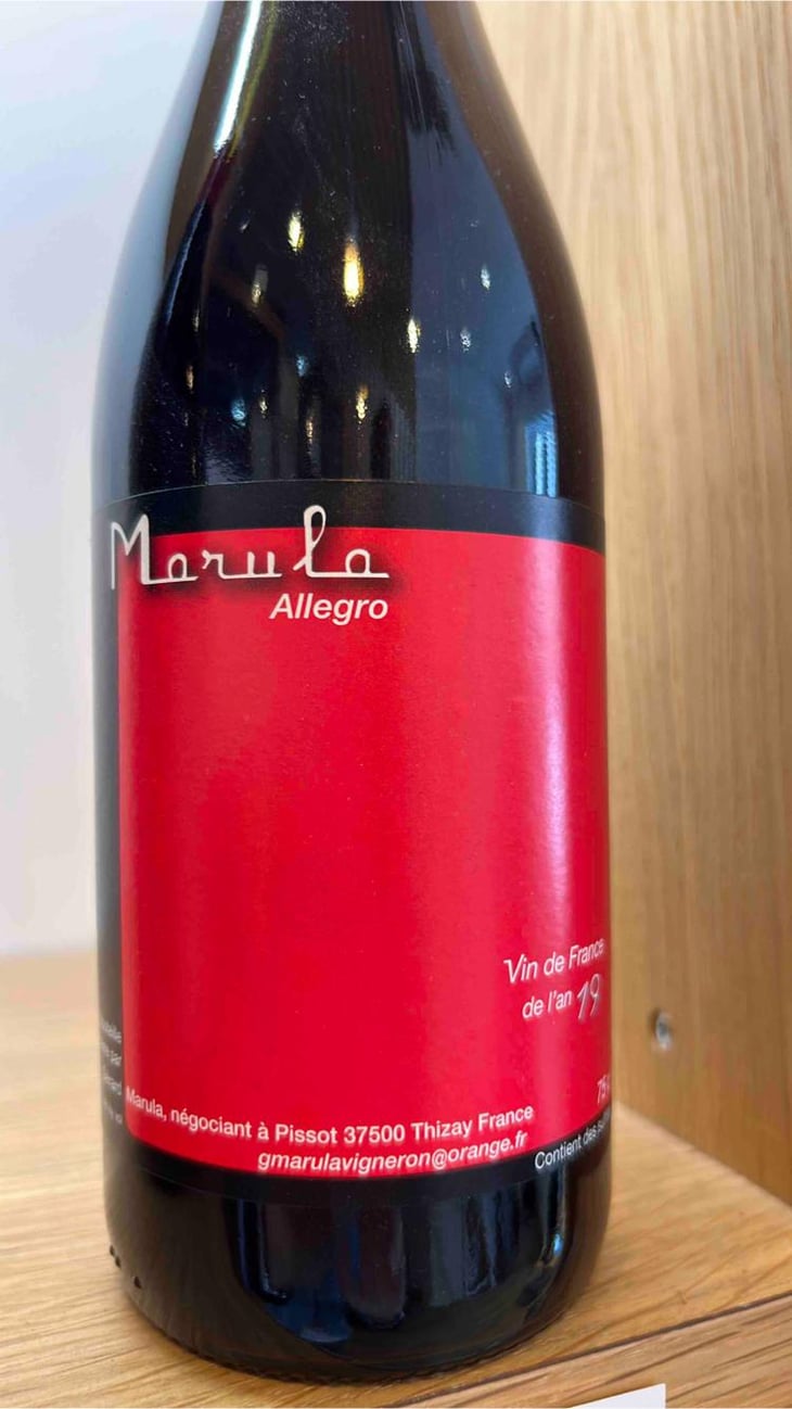Allegro - Marula - Nadine et Gérard Marula -2020