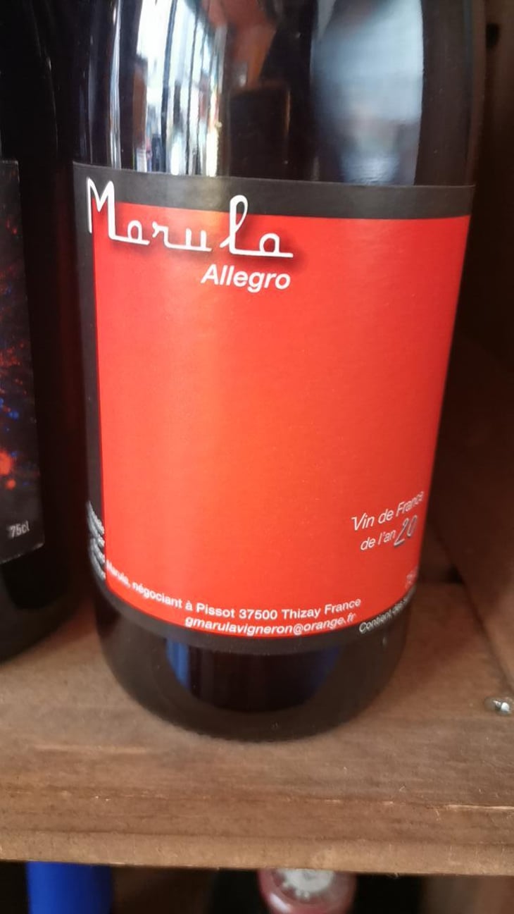 Allegro - Marula - Nadine et Gérard Marula -2020