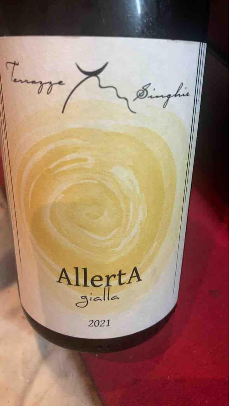 AllertA Gialla - Terrazze Singhie - Sara Polo & Mauro Migliavacca 