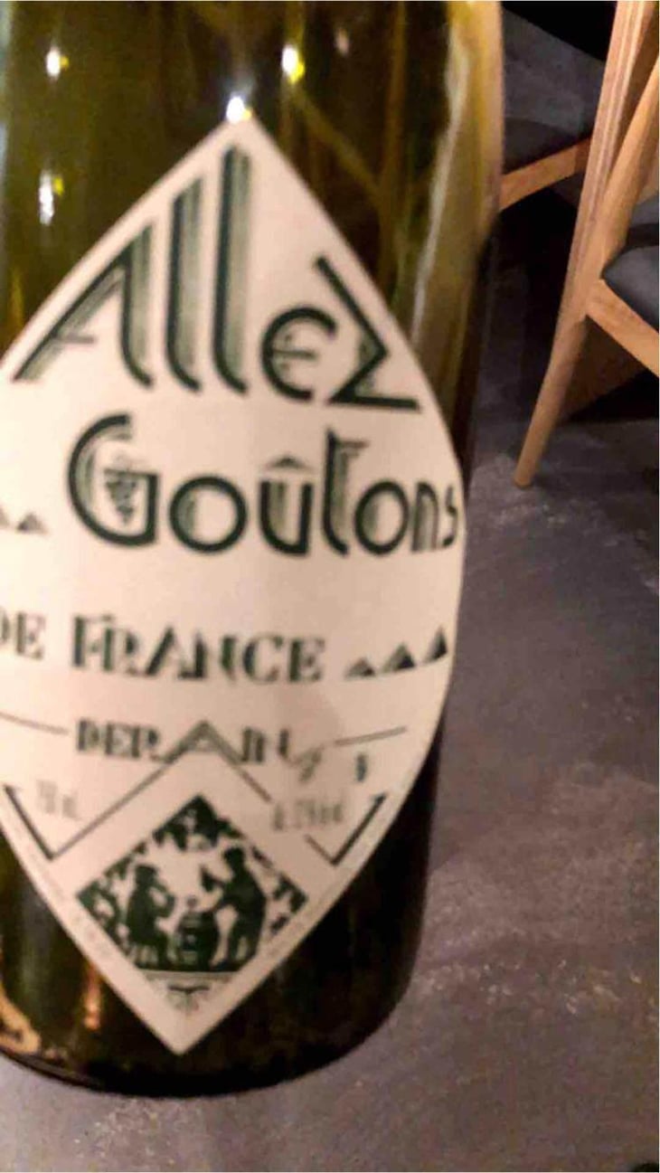 Allez Goûtons (blanc) - Domaine Derain - Julien Altaber & Carole Shwab, Domique Derain 