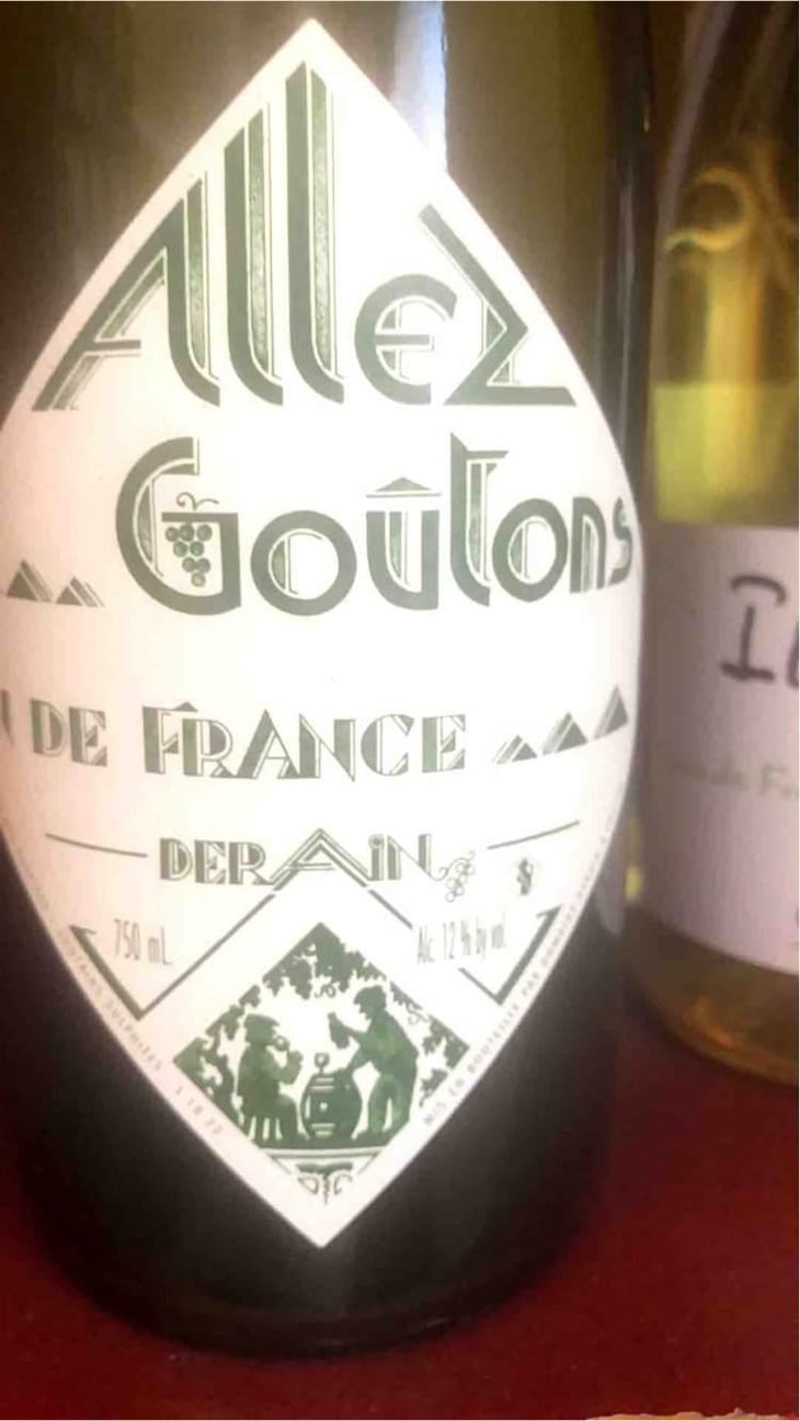 Allez Goûtons (blanc) - Domaine Derain - Julien Altaber & Carole Shwab, Domique Derain 