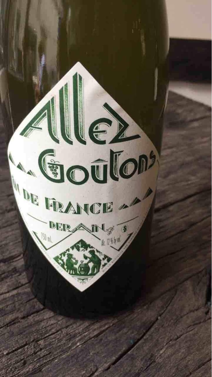 Allez Goûtons (blanc) - Domaine Derain - Julien Altaber & Carole Shwab, Domique Derain 