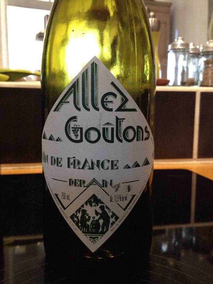 Allez Goûtons (blanc) - Domaine Derain - Julien Altaber & Carole Shwab, Domique Derain 