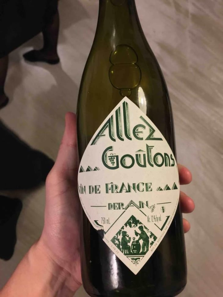Allez Goûtons (blanc) - Domaine Derain - Julien Altaber & Carole Shwab, Domique Derain 
