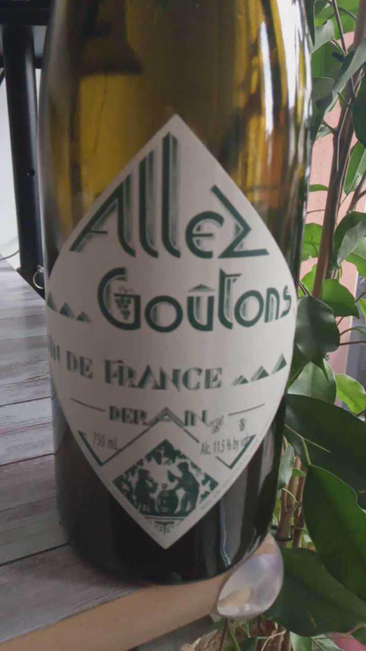 Allez Goûtons (blanc) - Domaine Derain - Julien Altaber & Carole Shwab, Domique Derain 