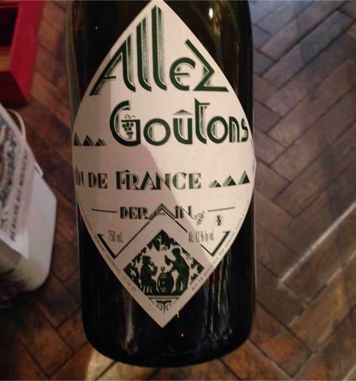 Allez Goûtons (blanc) - Domaine Derain - Julien Altaber & Carole Shwab, Domique Derain 