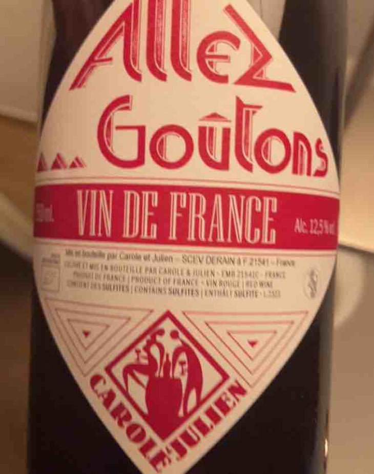 Allez Goûtons (blanc) - Domaine Derain - Julien Altaber & Carole Shwab, Domique Derain 