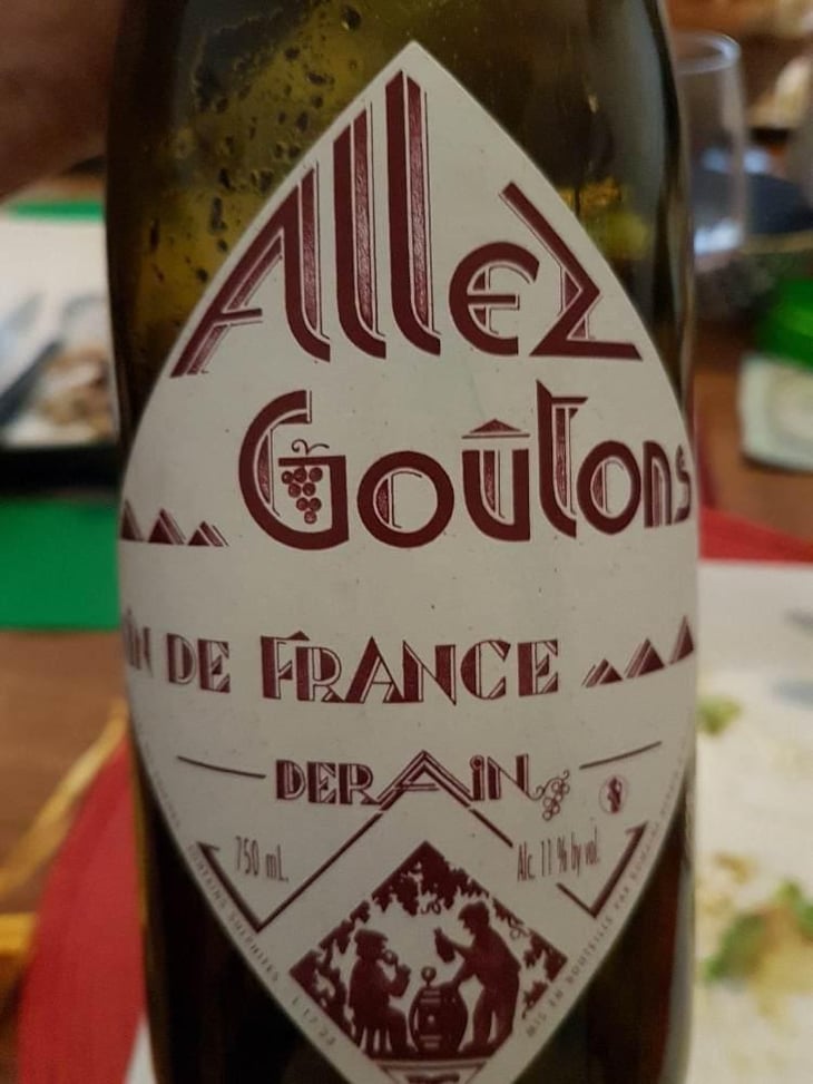 Allez Goûtons (rouge) - Domaine Derain - Julien Altaber & Carole Shwab, Domique Derain 