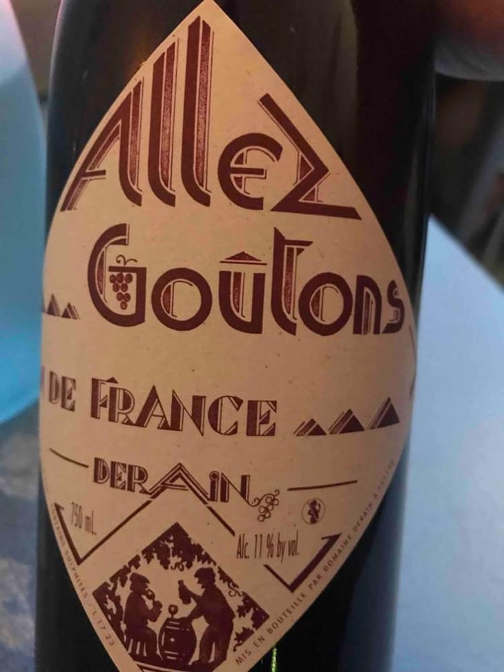 Allez Goûtons (rouge) - Domaine Derain - Julien Altaber & Carole Shwab, Domique Derain 