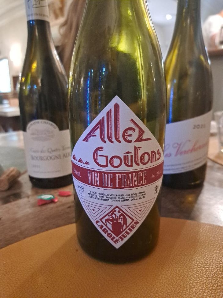 Allez Goûtons (rouge) - Domaine Derain - Julien Altaber & Carole Shwab, Domique Derain 