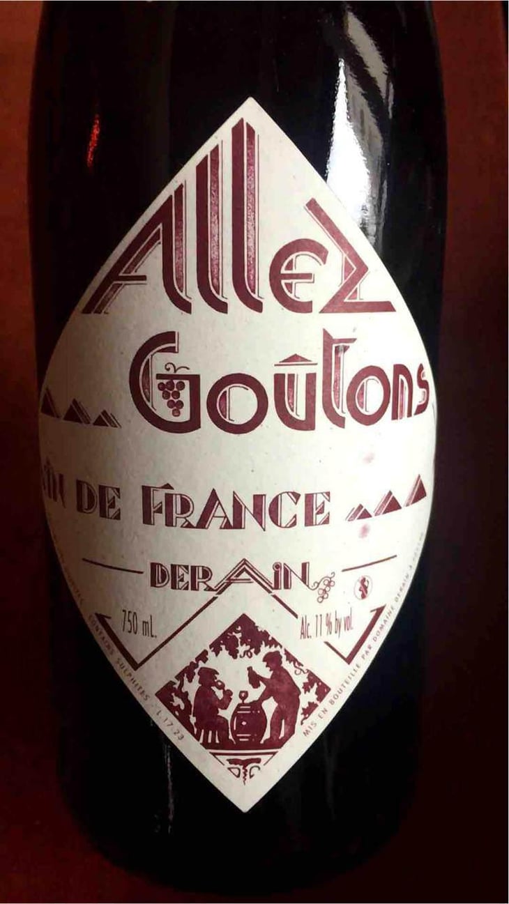 Allez Goûtons (rouge) - Domaine Derain - Julien Altaber & Carole Shwab, Domique Derain 