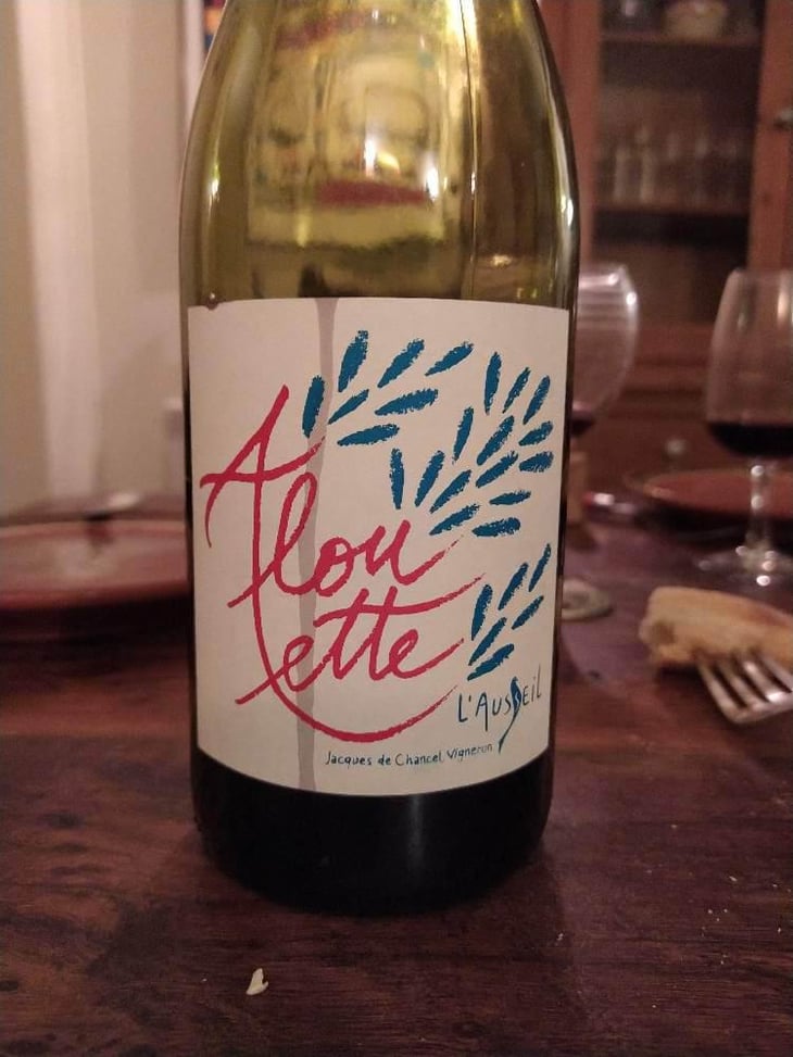 Alouette - Domaine de l'Ausseil - Jacques de Chancel -2018
