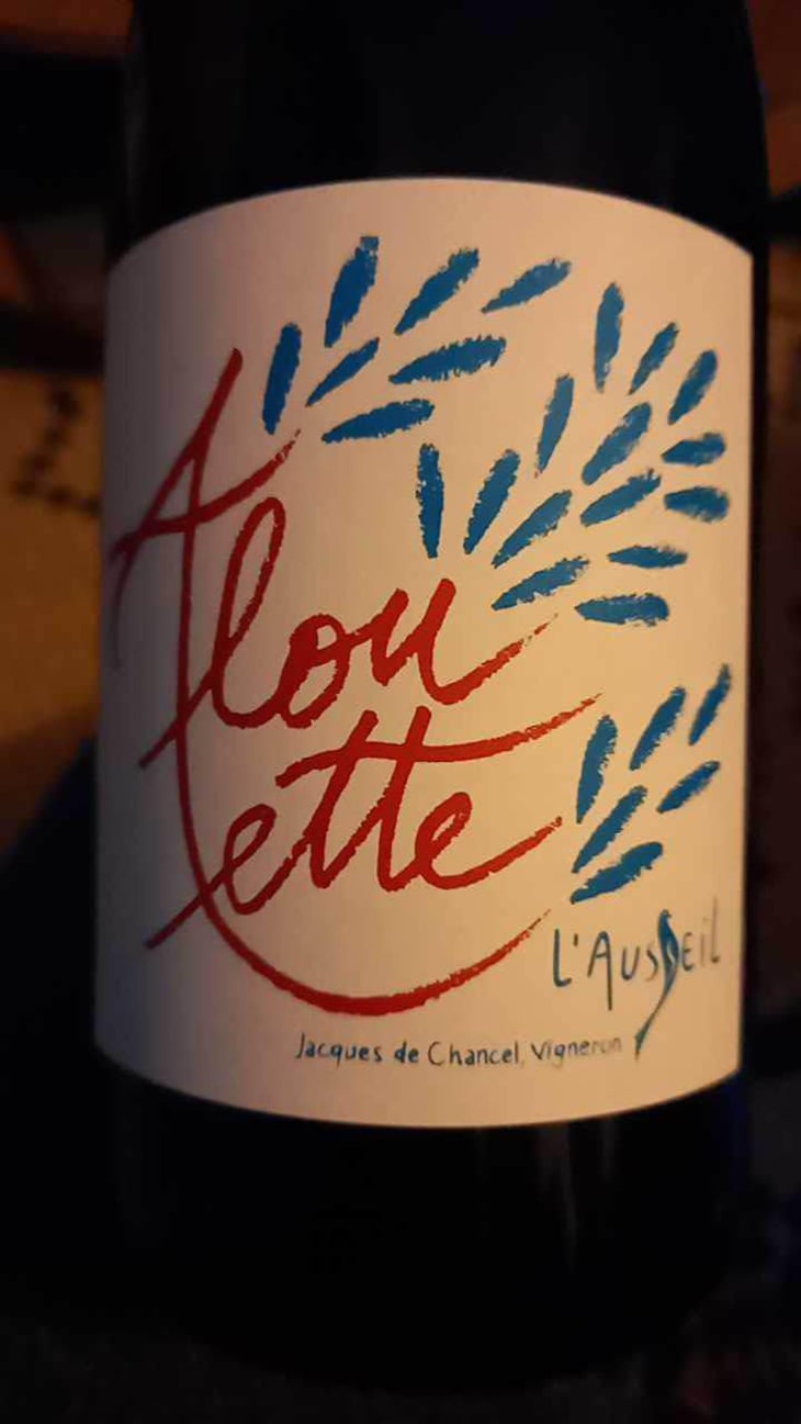 Alouette - Domaine de l'Ausseil - Jacques de Chancel -2018