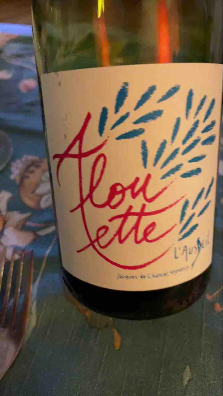 Alouette - Domaine de l'Ausseil - Jacques de Chancel -2018