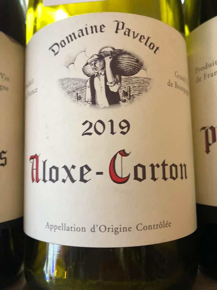 Aloxe - Corton - Domaine Pavelot - Luc & Lise Pavelot -2019