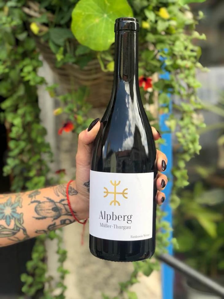Alpberg Müller-Thurgau - Hauksson Weine - Hoss Hauksson 