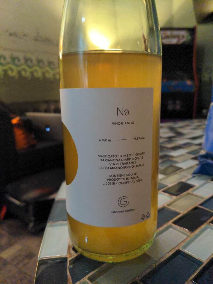 Na - Cantina Giardino - Antonio Di Gruttola & Daniela De Gruttola 