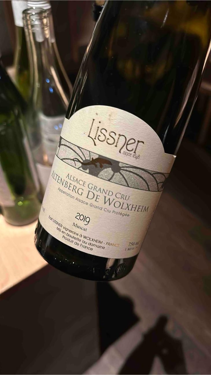 Muscat Grand Cru Altenberg de Wolxheim - Lissner - Bruno et Theo Schloegel 