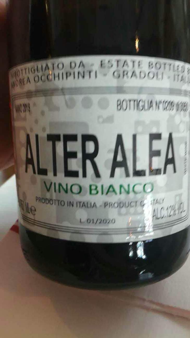 Alter Alea Bianco - Azienda Agricola Andrea Occhipinti - Andrea Occhipinti 
