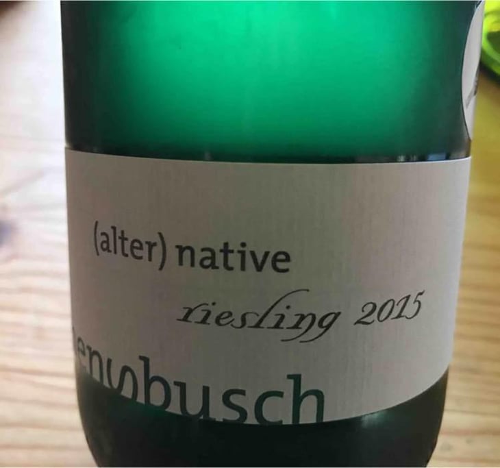 (Alter)native Riesling - Weingut Clemens Busch - Clemens & Rita Busch 