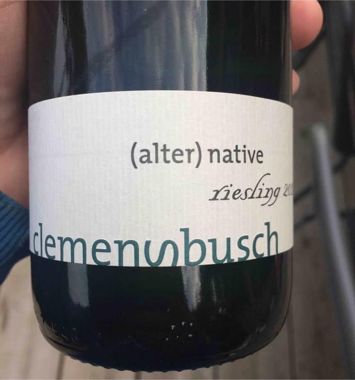 (Alter)native Riesling - Weingut Clemens Busch - Clemens & Rita Busch 