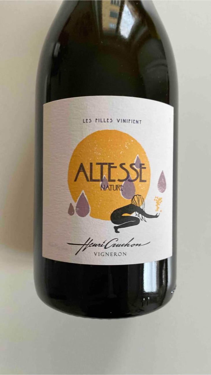 Altesse Nature - Domaine Henri Cruchon - "Les Filles Vinifient" - Catherine Cruchon-Griggs 