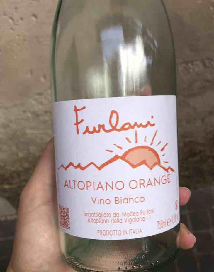 Altopiano Orange - Cantina Furlani - Matteo Furlani -2019