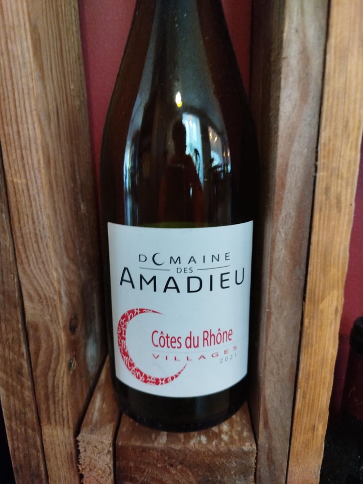 Cotes Du Rhone Village - Amadieu - Corine & Yves Jean Houser -2020
