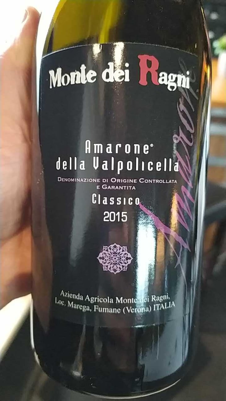 Amarone - Azienda Agricola Monte dei Ragni - Zeno Zignoli 