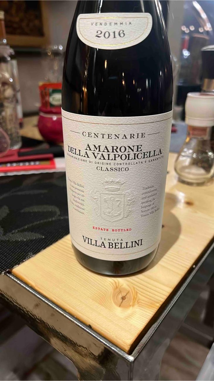 Amarone Della Valpolicella - Villa Bellini - Tenuta Villa Bellini -2016