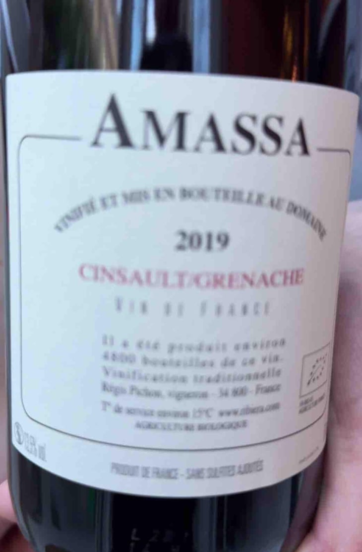 Amassa - Domaine Ribiera - Christine & Régis Pichon 