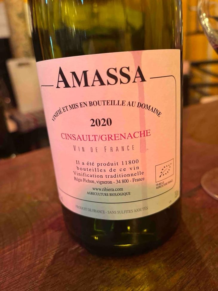 Amassa - Domaine Ribiera - Christine & Régis Pichon 