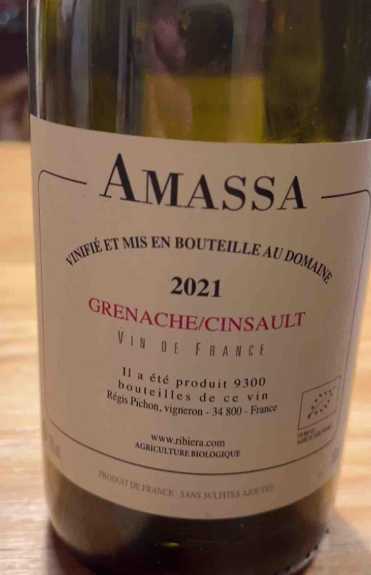 Amassa - Domaine Ribiera - Christine & Régis Pichon 