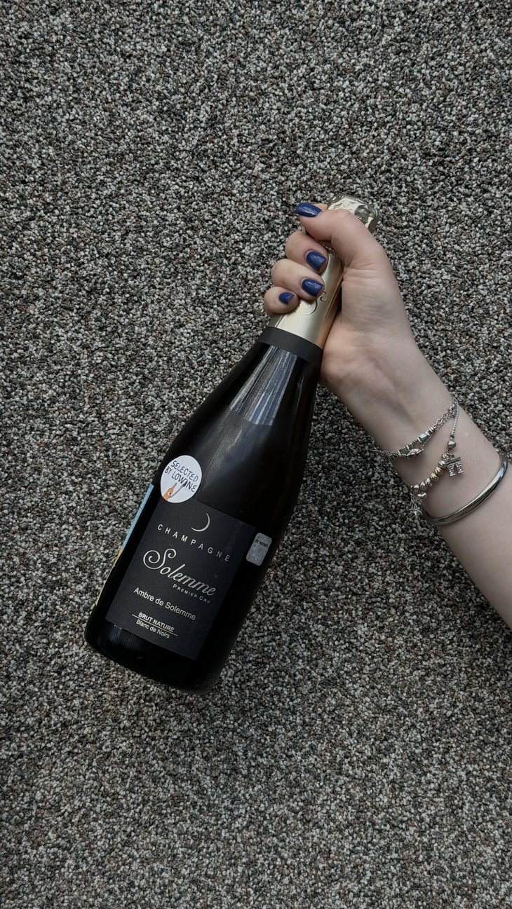 Ambre de Solemme Brut Nature 1er Cru - Champagne Solemme - Champagne Solemme -2015
