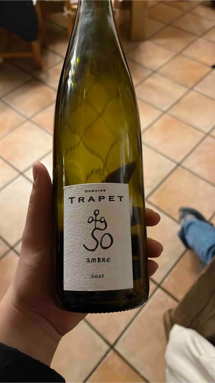 Ambre - Domaine Trapet (Alsace) - Andrée Trapet -2021