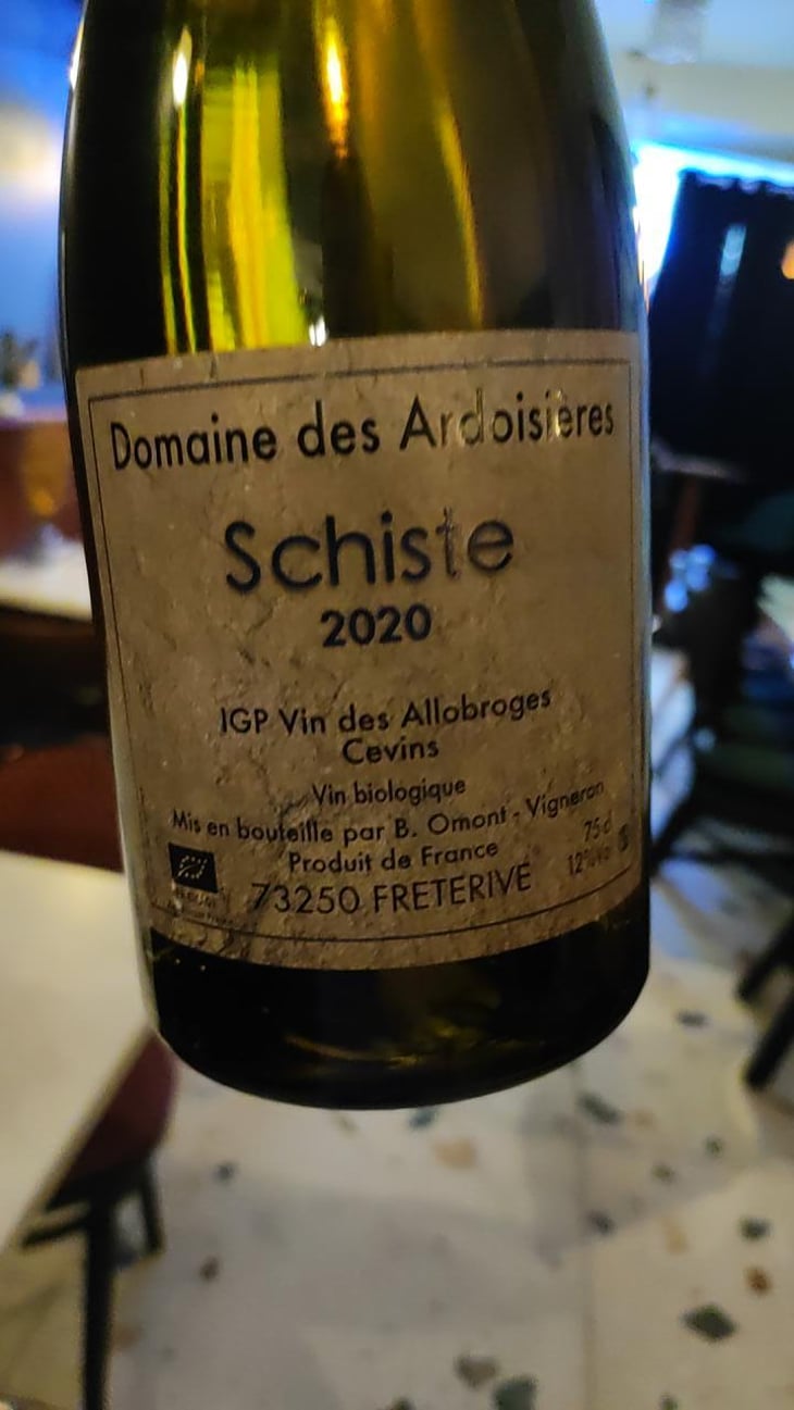 Schistes - Domaine Des Ardoisières - Brice Omont 