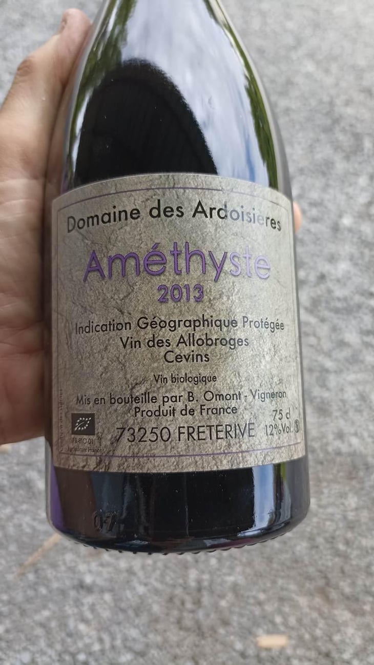 Améthyste - Domaine Des Ardoisières - Brice Omont 