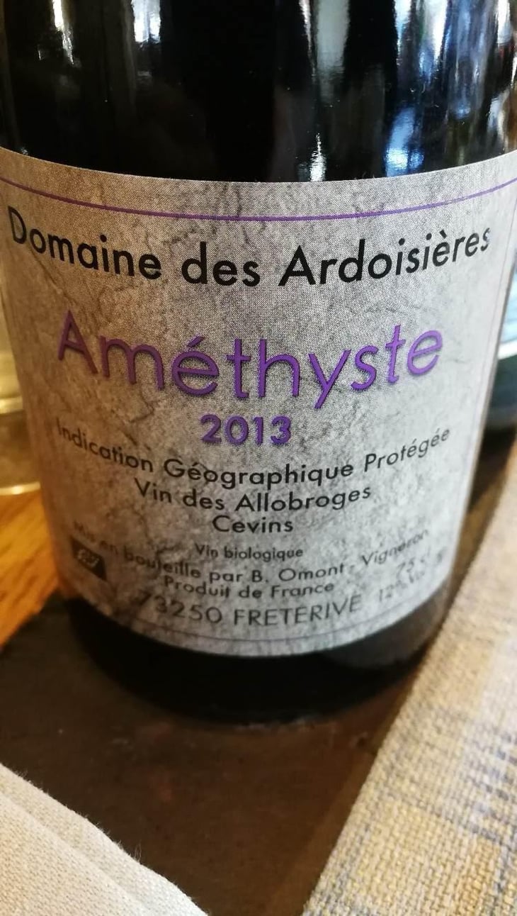 Améthyste - Domaine Des Ardoisières - Brice Omont 