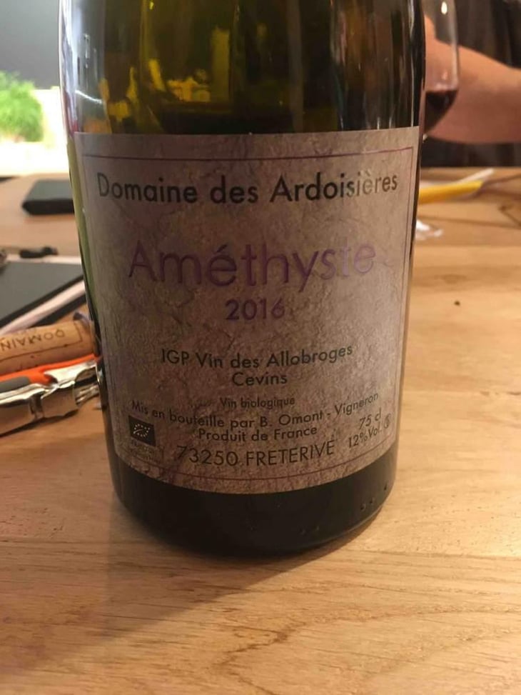 Améthyste - Domaine Des Ardoisières - Brice Omont 