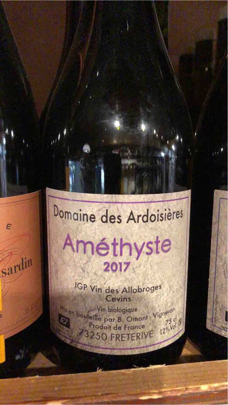 Améthyste - Domaine Des Ardoisières - Brice Omont 