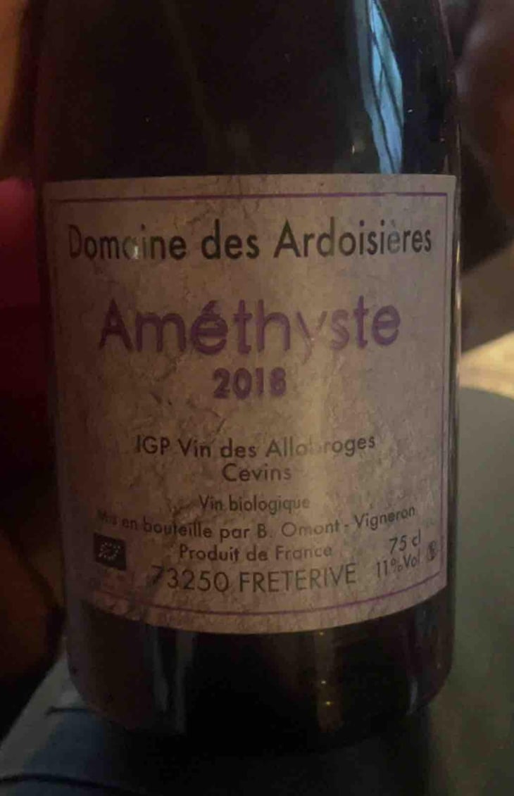 Améthyste - Domaine Des Ardoisières - Brice Omont 